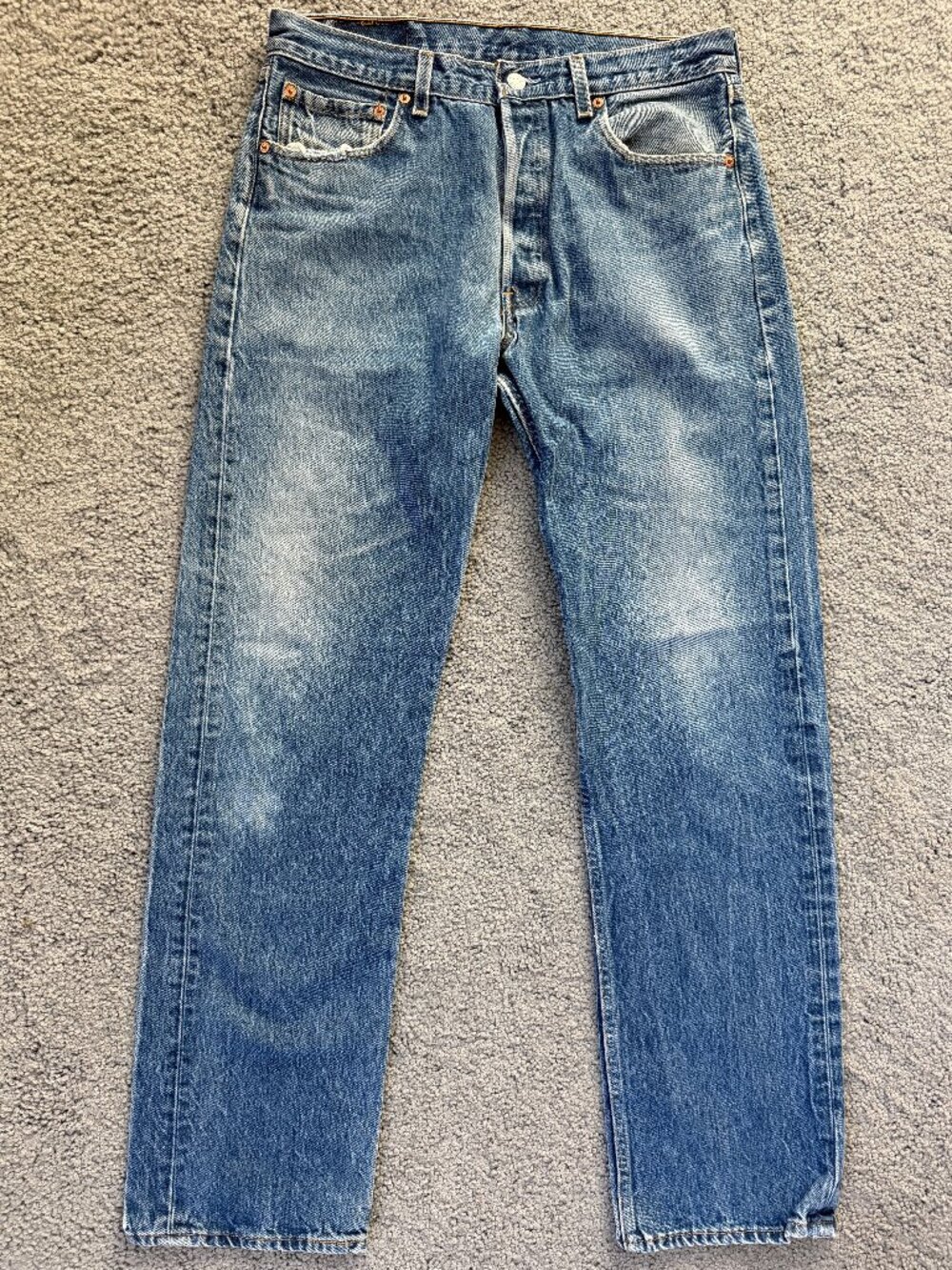 Vintage Levi's 501 XX Made in USA 1996 Jeans 35x36